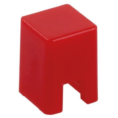 Omron Red Tactile Switch Cap for Series B3F-1000, Series B3F-3000, Series B3FS, Series B3W-1000, B32-1080