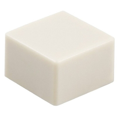 Omron Ivory Tactile Switch Cap for Series B3F-4000, Series B3F-5000, Series B3W-4000, B32-1300