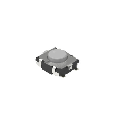 Natural Button Tactile Switch, SPST 50 mA 0.4mm Surface Mount