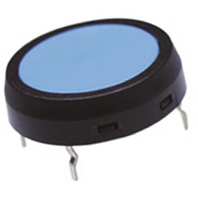 Tactile Switch, SPST 50 mA@ 24 V dc