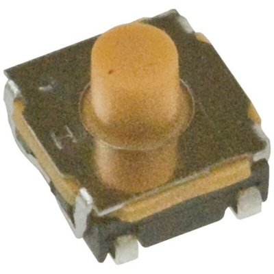 IP67 Button Tactile Switch, SPST 50 mA @ 32 V dc 2.6mm