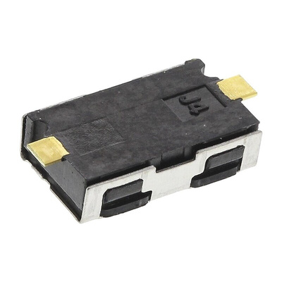 IP50 Button Tactile Switch, SPST 50 mA @ 32 V dc 0.8mm
