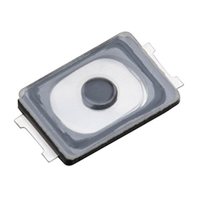 IP67 Push Plate Tactile Switch, SPST 20 mA @ 15 V dc 0.85 (Dia.)mm Surface Mount