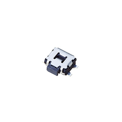 Black Side Tactile Switch, SPST 10 μA → 50 mA 0.65mm Surface Mount
