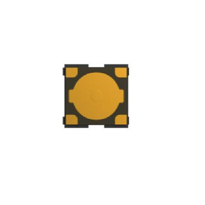Black Top Tactile Switch, SPST 50 mA Surface Mount
