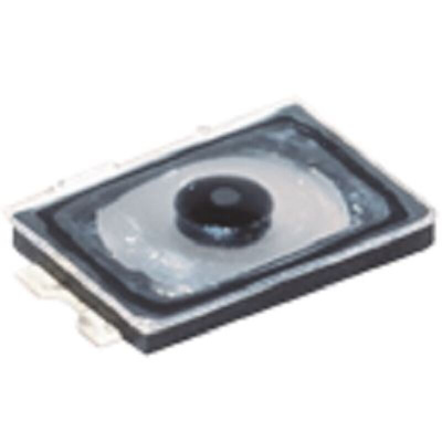 IP60 Silver Standard Tactile Switch, SPST 20 mA Surface Mount