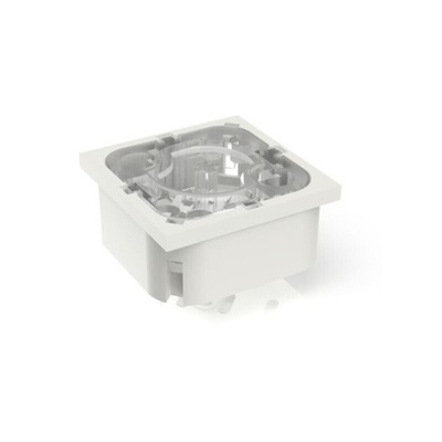 Transparent Momentary Tactile Switch, 1NO 100mA Through Hole