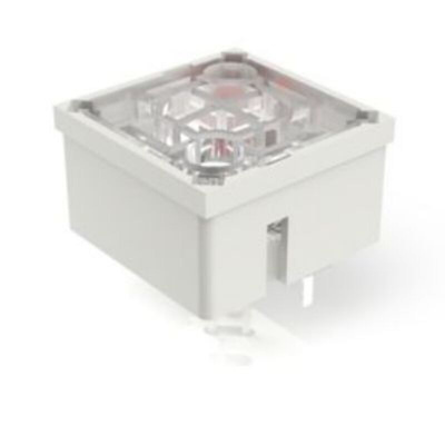 Red Momentary Tactile Switch, 1 NO 250mA 15mm PCB