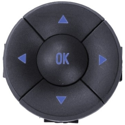 IP67 Blue Tact Switch Kit, SPST 50 mA @ 24 V dc