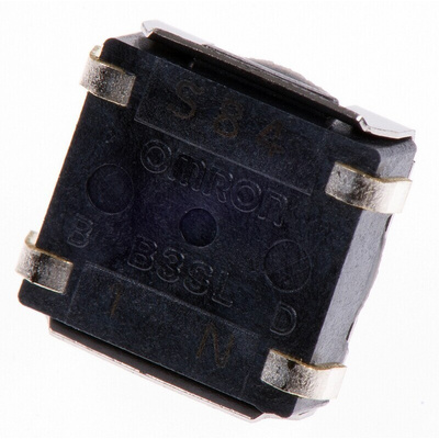 IP67 Blue Tactile Switch, SPST 50 mA @ 24 V dc 2.6мм Through Hole