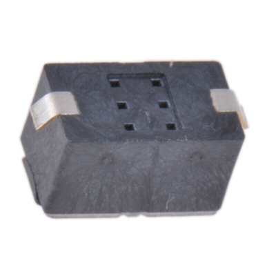 Black Tactile Switch, SPST 50 mA @ 12 V dc 0.8mm Surface Mount