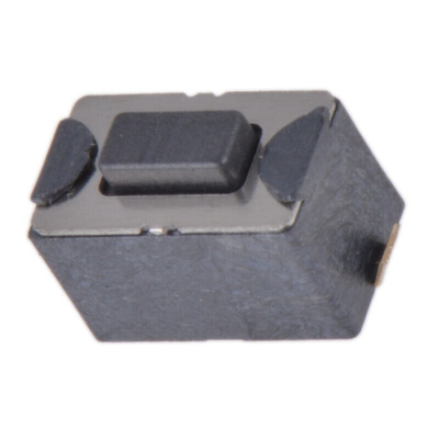 Black Tactile Switch, SPST 50 mA @ 12 V dc 0.8mm Surface Mount