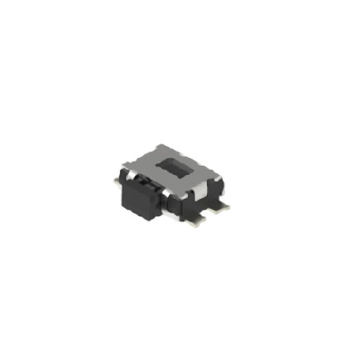 Black Button Tactile Switch, SPST 50 mA 0.65mm Surface Mount