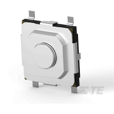 Silver Tactile Switch, SPST 50 @ 12 mA @ V dc 5.2mm Surface Mount