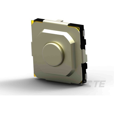 Silver Tactile Switch, SPST 50 @ 12 mA @ V dc 5.2mm Surface Mount