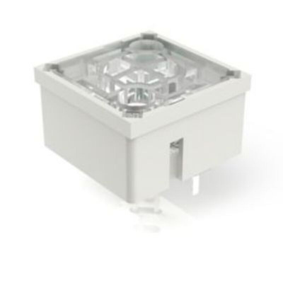 Green Momentary Tactile Switch, 1 NO 100mA 15mm PCB