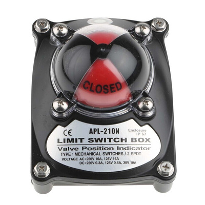 RS PRO Limit Switch, NO/NC, IP67, Aluminium Housing