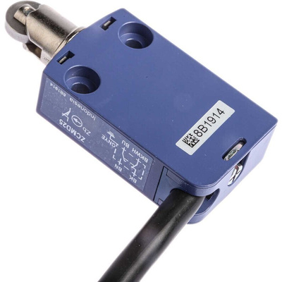 Telemecanique Sensors OsiSense XC Series Plunger Limit Switch, NO/NC, IP66, IP67, IP68, DP, Zinc Alloy Housing, 240V ac