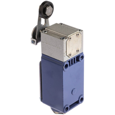 Telemecanique Sensors OsiSense XC Series Roller Lever Limit Switch, IP65, Metal Housing, 240V ac Max, 10A Max