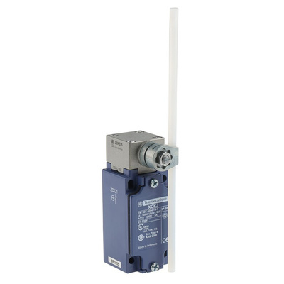 Telemecanique Sensors OsiSense XC XCKJ Series Rod Limit Switch, 1NC/1NO, IP66, 2P, Zamak Zinc Alloy Housing