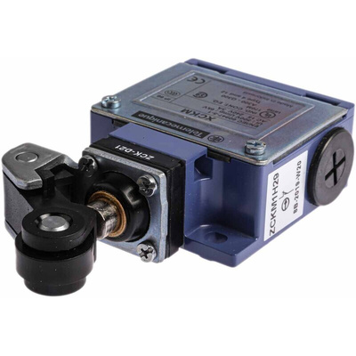 Telemecanique Sensors OsiSense XC Series Plunger Limit Switch, NO/NC, IP66, DP, Zinc Alloy Housing, 240V ac Max, 10A Max