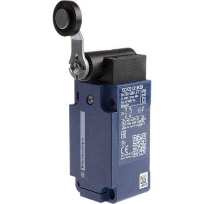 Telemecanique Sensors OsiSense XC Series Lever Limit Switch, NO/NC, IP65, DP, Plastic Housing, 240V ac Max, 3A Max