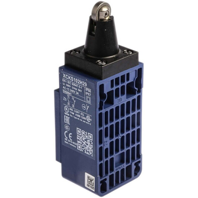 Telemecanique Sensors OsiSense XC Series Plunger Limit Switch, NO/NC, IP65, DP, Plastic Housing, 240V ac Max, 3A Max