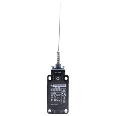 Telemecanique Sensors OsiSense XC Series Coil Spring Limit Switch, NO/NC, IP65, DP, Plastic Housing, 240V ac Max, 10A