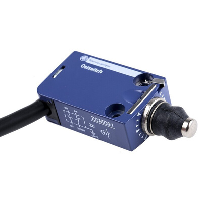 Telemecanique Sensors OsiSense XC Series Plunger Limit Switch, NO/NC, IP66, IP67, IP68, DP, Zinc Alloy Housing, 240V ac