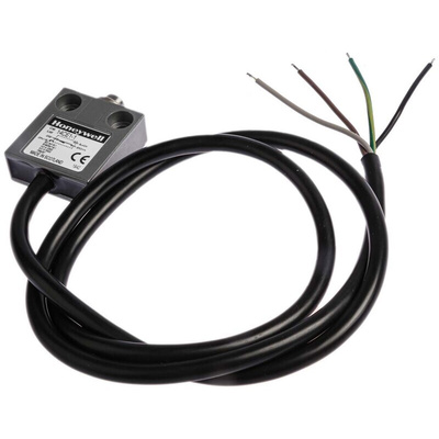 Honeywell 14CE Series Plunger Limit Switch, NO/NC, IP65, IP66, IP67, IP68, SPDT, Die Cast Zinc Housing, 240V ac ac Max,