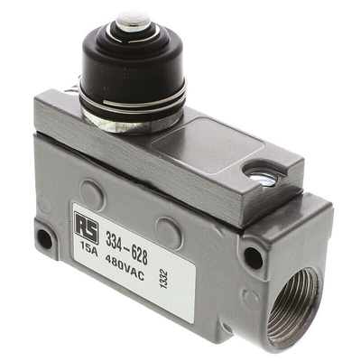 Honeywell BZE7 Series Plunger Limit Switch, 1NC/1NO, IP65, SPDT