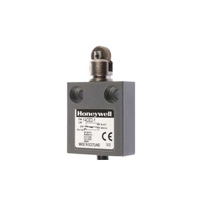 Honeywell 14CE Series Roller Plunger Limit Switch, NO/NC, IP65, IP66, IP67, IP68, SPDT, Die Cast Zinc Housing, 240V ac
