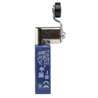 Telemecanique Sensors OsiSense XC Series Roller Lever Limit Switch, NO/NC, IP65, DP, Plastic Housing, 240V ac Max, 6A
