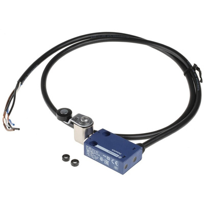 Telemecanique Sensors OsiSense XC Series Roller Lever Limit Switch, NO/NC, IP65, DP, Plastic Housing, 240V ac Max, 6A
