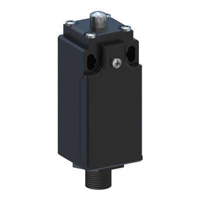 RS PRO Plunger Limit Switch, NO/NC, IP65, DPST, Plastic Housing, 400V ac Max, 10A Max