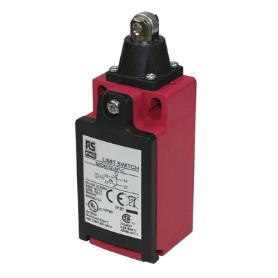 RS PRO Roller Plunger Top Plunger, NO/NC, IP67, Glass Reinforced Plastic (GRP) Housing