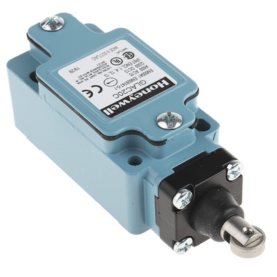 Honeywell GLA Series Plunger Limit Switch, 2NO/2NC, IP67, DPDT, Die Cast Zinc Housing, 600V ac Max, 10A Max