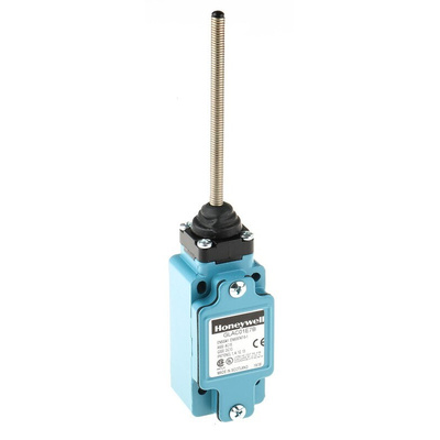 Honeywell GLA Series Coil Spring Limit Switch, NO/NC, IP67, SPDT, Die Cast Zinc Housing, 600V ac Max, 6A Max