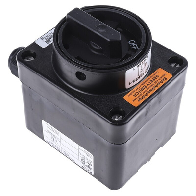 Eaton GHG 261 Series Limit Switch, 2NC/1NO, IP66, 3P, Polyamide Housing, 500V ac Max, 10A Max