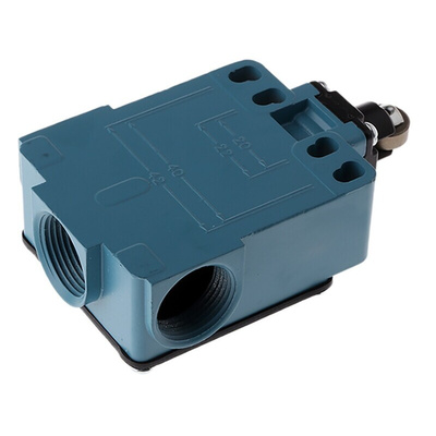 Honeywell GLE Series Roller Plunger Roller Plunger, 2NO/2NC, IP66, DPDT, Die Cast Zinc Housing, 300V ac Max, 10A Max