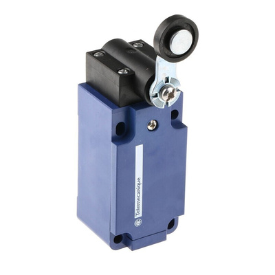 Telemecanique Sensors OsiSense XC Series Lever Limit Switch, NO/NC, IP65, DP, Plastic Housing, 240V ac Max, 3A Max