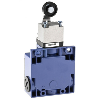 Telemecanique Sensors OsiSense XC Series Lever Limit Switch, NO/NC, IP66, DP, Zinc Alloy Housing, 240V ac Max, 10A Max