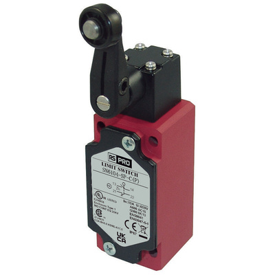 RS PRO Lever Limit Switch, 1NO/1NC, IP67, SPDT, Die Cast Zinc Housing, 600V ac ac Max, 10A Max