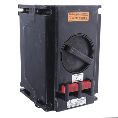 Eaton GHG 262 Series Safety Limit Switch, NO/NC, IP66, 4P, Polyester Housing, 690V ac Max, 40A Max