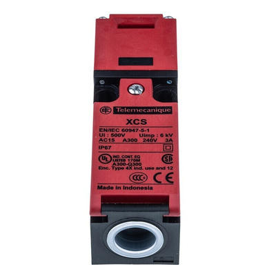 Telemecanique Sensors Preventa XCSPA Series Safety Interlock Switch, 1NC/1NO, IP67, Glass Fibre Reinforced Nylon