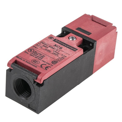 Telemecanique Sensors Preventa XCSPA Series Safety Interlock Switch, 2NC, IP67, Glass Fibre Reinforced Nylon Housing,