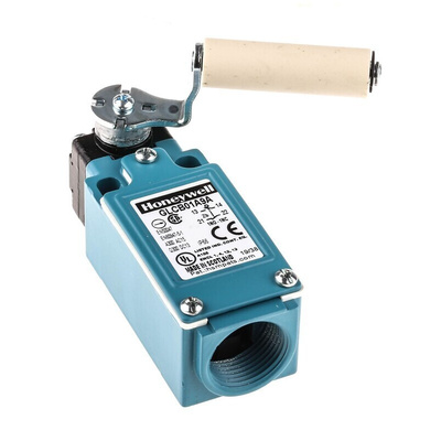 Honeywell GLC Series Limit Switch, NO/NC, IP66, SPDT 1NO/1NC, Die Cast Zinc Housing, 300V ac Max, 10A Max