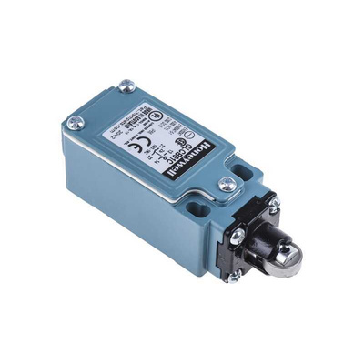Honeywell GLC Series Roller Plunger Limit Switch, NO/NC, IP66, SPDT 1NO/1NC, Die Cast Zinc Housing, 300V ac Max, 10A Max