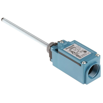 Honeywell GLD Series Coil Spring Limit Switch, NO/NC, IP66, SPDT 1NO/1NC, Thermoplastic Housing, 300V ac Max, 10A Max