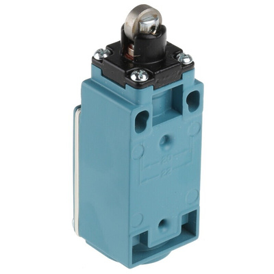 Honeywell GLC Series Roller Plunger Limit Switch, NO/NC, IP66, SPDT 1NO/1NC Gold Contacts, Die Cast Zinc Housing, 50V